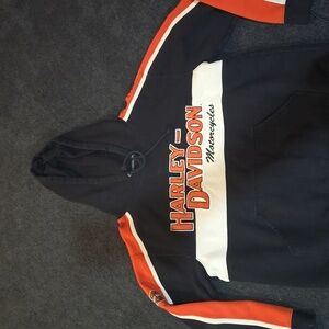 Mens Harley Davidson hooded sweatshirt 2x